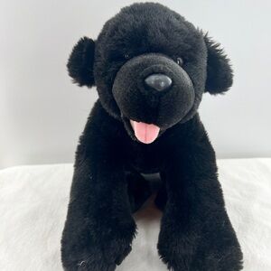 Build A Bear Black Lab puppy plush